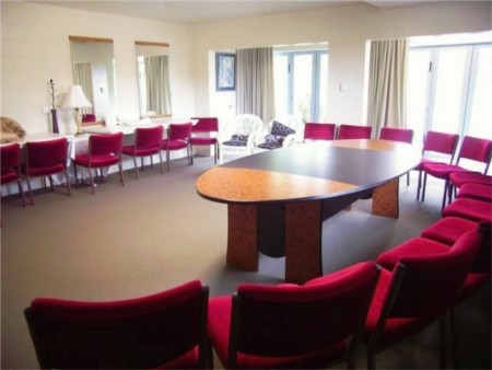 Set to seat 23 guests in U shape